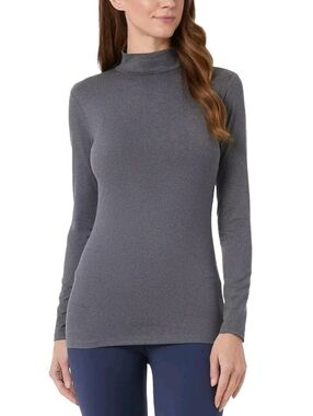 32 Degrees Cozy Heat Mock Neck Base Layer Long Sleeve Top (S) NWT